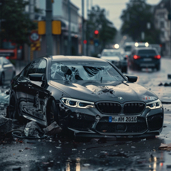 BMW Accident in Columbus, Ohio