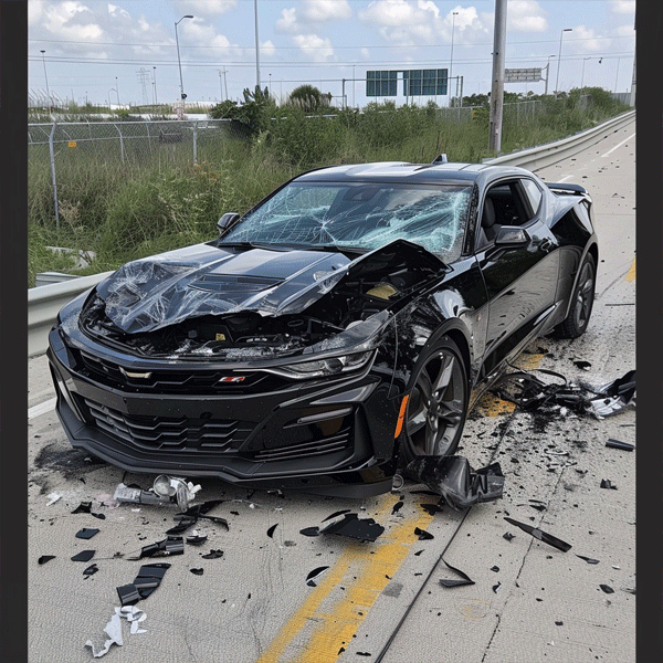 Chevrolet auto collision in Columbus, Ohio