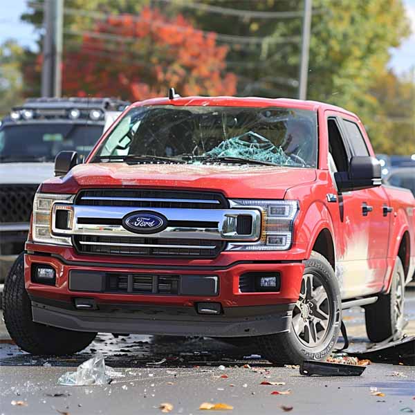 Food collision in Columbus, Ohio